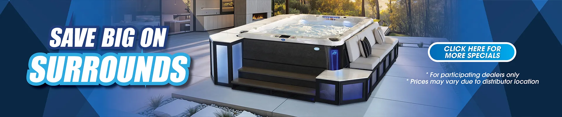 Calspas hot tub being used in a family setting - Redwood City